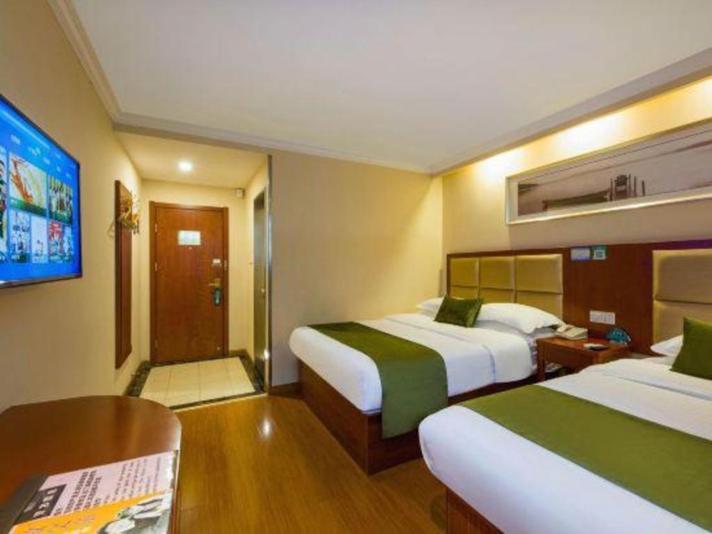 Greentree Inn Suzhou Guanqian Street Leqiao Metro Station Exterior photo