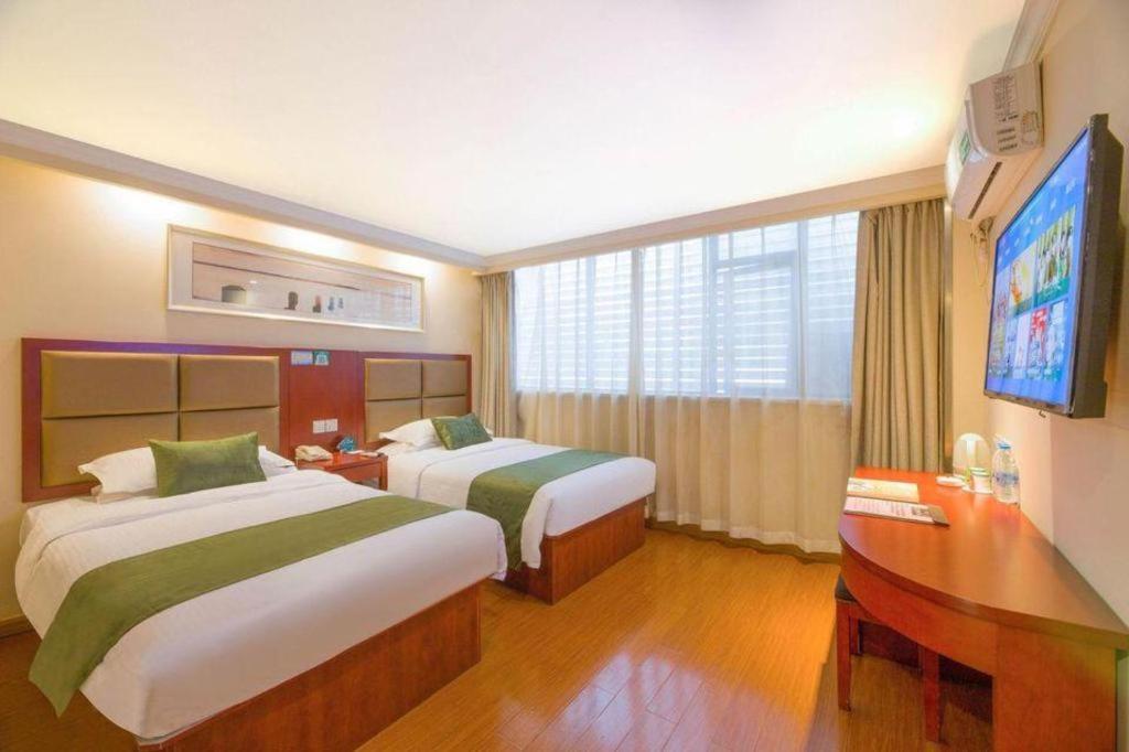 Greentree Inn Suzhou Guanqian Street Leqiao Metro Station Exterior photo
